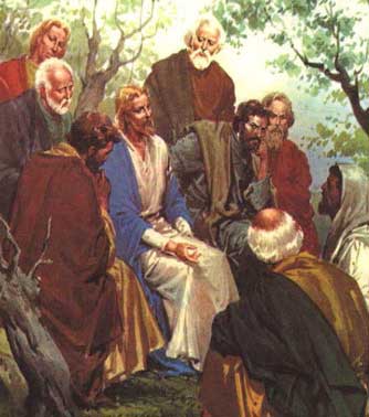 Les disciples dans PERSONNAGES HISTORIQUES Jesus-et-disciples