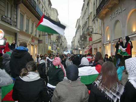 manifestation pour Gaza