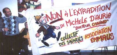 solidarité avec Michele d'Auria