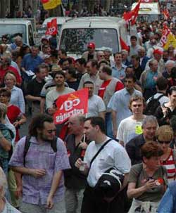 manifestation à Poitiers