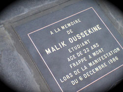 plaque mémoire