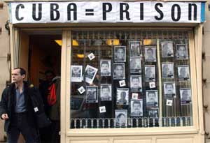 prisionniers en Cuba