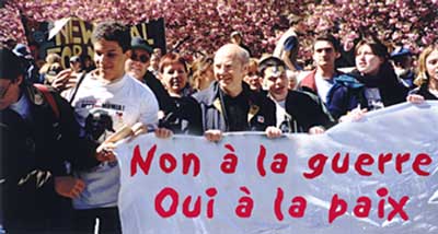marcher pour la paix