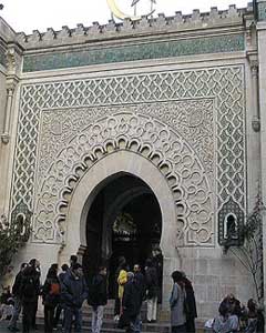 entrée de la Mosquée
