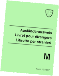 Ausl&auml;nderausweis - Schweiz