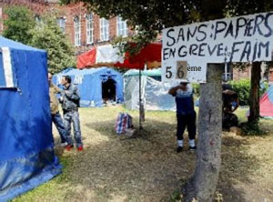 sans-papiers de Lille