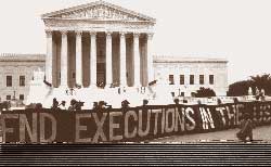 Manifestation contre la Peine de morte