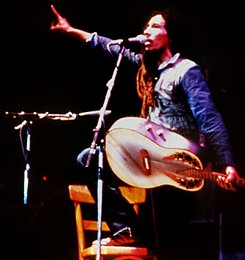 Bob Marley in concert